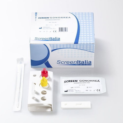Test rapido della gonorrea - SC-1187-25 - SCREEN ITALIA - per antigeni / del Neisseria gonorrhea / fluido orale