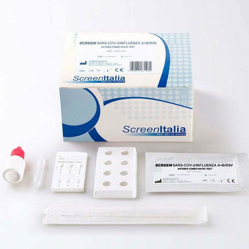 Test rapido per diagnosi COVID-19 - ISIR-535 - SCREEN ITALIA - dell'influenza / per antigeni / SARS-COV-2