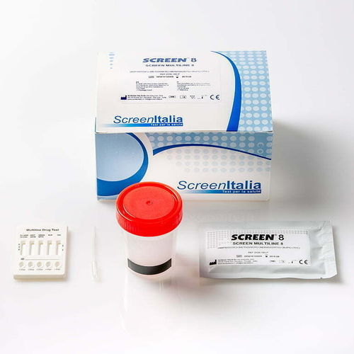 Test rapido antidroga - SC-0173-25 - SCREEN ITALIA - MET / per metaboliti urinari / per cocaina
