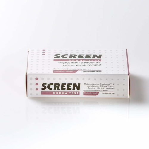 Test rapido antidroga - 970791760 - SCREEN ITALIA - MET / per cocaina / per cannabinoidi