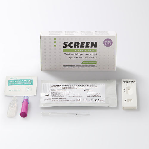 Test rapido per diagnosi COVID-19 - 983834096 - SCREEN ITALIA - per anticorpi / d'IgG / di sangue capillare