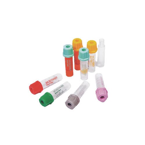 Provetta per prelievi da laboratorio - Microtainer® - BD - cilindrico / di sangue capillare / per prelievo campioni
