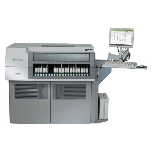 Analizzatore biochimico automatico - ARCHITECT c4000 - Abbott Diagnostics - sistema integrato / con immunometria