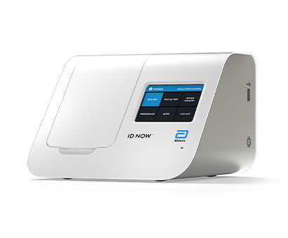Analizzatore POC per amplificazione isotermica di acidi nucleici - ID NOW&trade; - Abbott Diagnostics - molecolare / per diagnosi COVID-19 / del virus sinciziale respiratorio