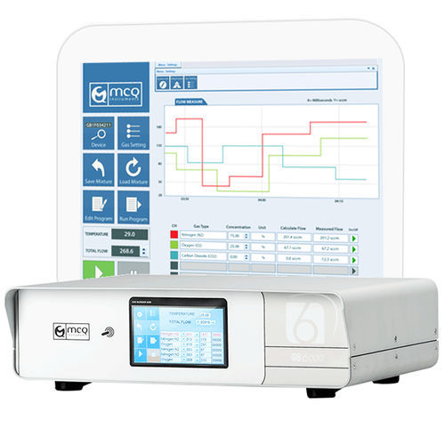 Miscelatore di gas da laboratorio - GB 6000 - MCQ Instruments - O2 / d'aria / di biossido di carbonio