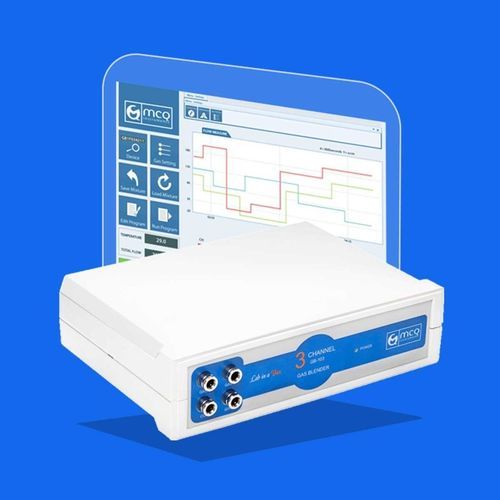 Miscelatore di gas da laboratorio - GB 100 - MCQ Instruments - di ossigeno / d'aria / di CO2