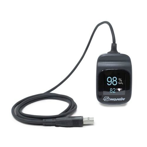 Pulsossimetro da dito - 3231 - Nonin - medico / a batteria / USB