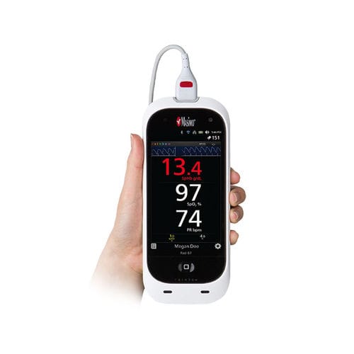 Puls-CO-ossimetro da polso palmare - Rad-67™ - Masimo - medico / per paziente umano / senza fili