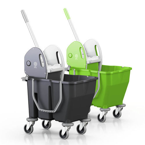 Carrello medico - DAM BLACK IS GREEN - IPC - di riciclaggio / di pulizia / in plastica