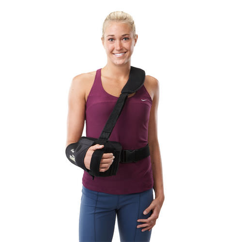 Reggibraccio con cuscino per abduzione della spalla - Neutral Wedge - Breg - con fascia di sostegno in vita