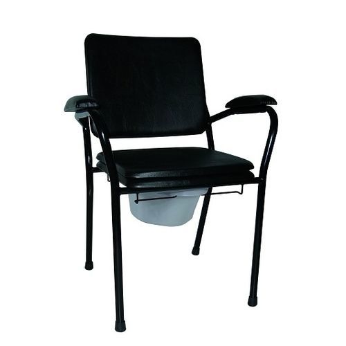 Sedia da toilette con braccioli - Candy Confort - HMS-VILGO - con secchio