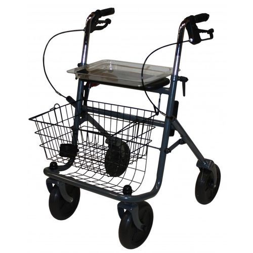 Deambulatore rollator a 4 ruote - TA 3903 - HMS-VILGO - con cestello / ad altezza regolabile