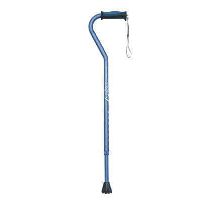 Bastone da passeggio con impugnatura fuori asse - Airgo® Comfort-Plus - AMG Medical - ad altezza regolabile