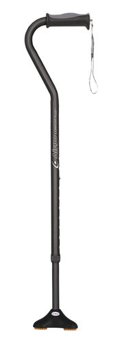 Bastone da passeggio con impugnatura fuori asse - Airgo® Comfort-Plus With MiniQuad ultra-stable tip - AMG Medical