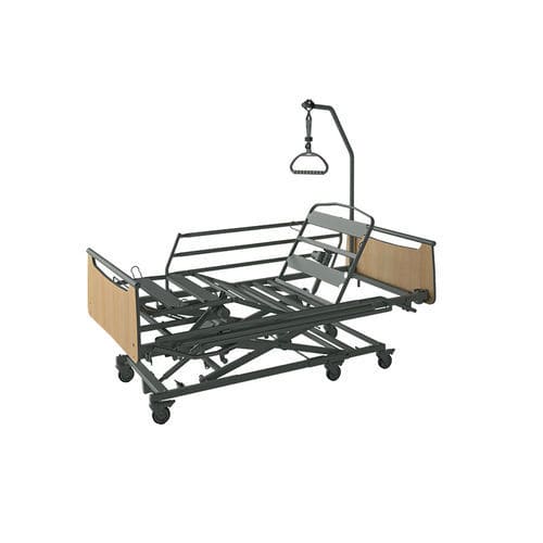 Letto per cure domiciliari - X’PRESS - Winncare group - elettrico / ad altezza regolabile / con rotelle