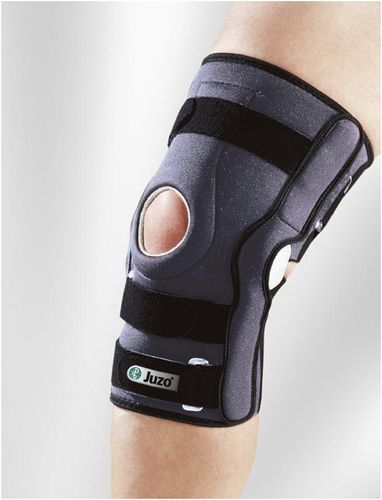 Ortesi per ginocchio - JuzoPro® Genu Soft - Juzo - per stabilizzazione dei legamenti del ginocchio / ginocchio aperto / con cuscinetto rotuleo