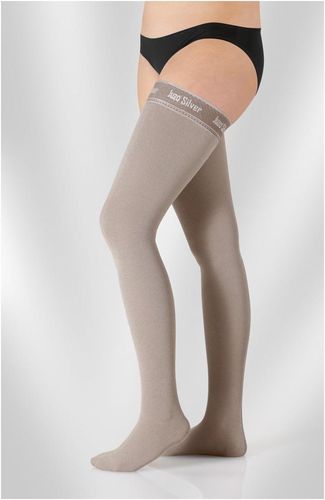 Calze antitrombo autoreggenti di prevenzione dei linfedemi - Juzo® Expert Silver - Juzo - per donna
