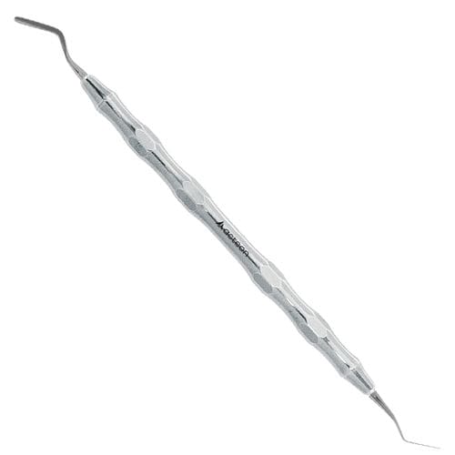 Spatola odontoiatrica - WHITE (W.H.E.) - N°4 - ACTEON GROUP - doppia / in acciaio inossidabile