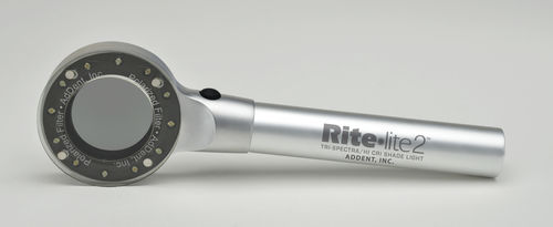 Lampada da visita orale - Rite Lite 2 - AdDent, Inc.   - per determinazione del colore dei denti / a LED / portatile