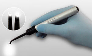 Rilevatore di carie tramite transilluminazione - Microlux™ - AdDent, Inc.  