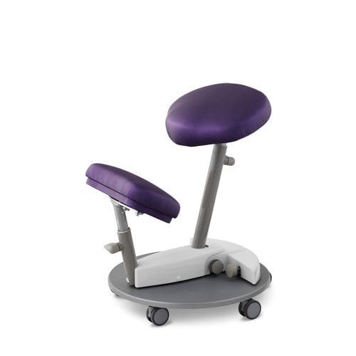 Sgabello per studio odontoiatrico - NIRVA 13 - Airel-Quetin - con rotelle / ergonomico