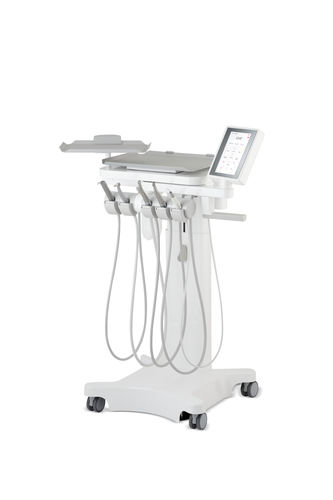 Portastrumenti per unità odontoiatrica mobile - cart_evo - Airel-Quetin - 4 strumenti