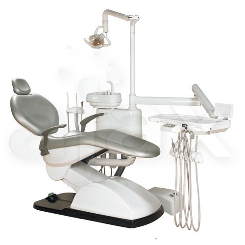 Riunito odontoiatrico con poltrona elettrica - AJ12 - Ajax Medical Equipment - con portastrumenti / con illuminazione