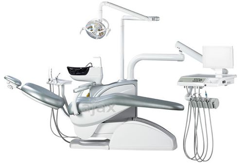 Riunito odontoiatrico con poltrona elettrica - AJ15 - Ajax Medical Equipment - con portastrumenti / con illuminazione