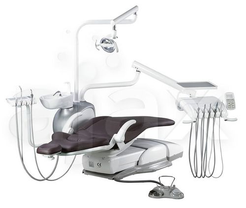Riunito odontoiatrico con poltrona - AJ16 Package1 - Ajax Medical Equipment - con portastrumenti / con illuminazione