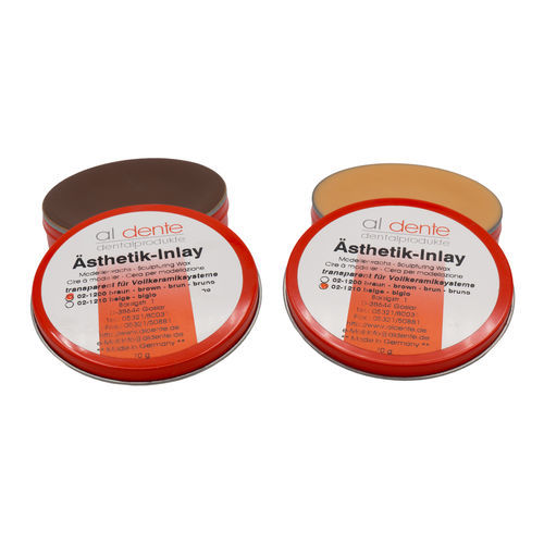 Materiale odontoiatrico cera - 02-12 series - al dente Dentalprodukte GmbH   - per inlay / da colata / di modelizzazione