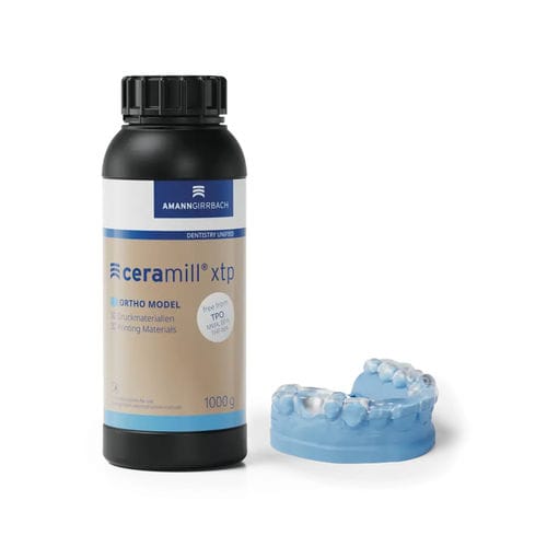 Materiale odontoiatrico per stampa 3D - Ceramill XTP Ortho - Amann Girrbach - in resina / di modelizzazione