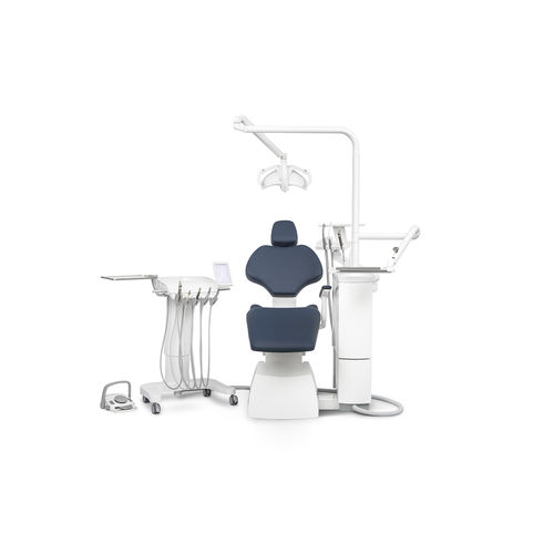 Riunito odontoiatrico ambidestro - S3 C - ANCAR - con sistema di igiene / con portastrumenti / con illuminazione LED