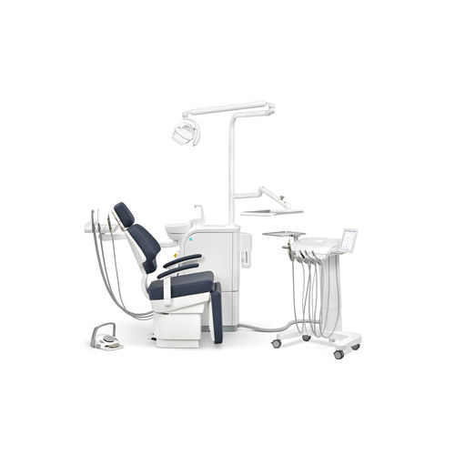 Riunito odontoiatrico con sistema di igiene - S3 C RC - ANCAR - con portastrumenti