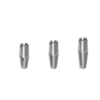 Pilastro dentale per impianto in titanio - OPSTxxx series - ANTHOGYR   - trilobato interno / dritto / prefabbricato