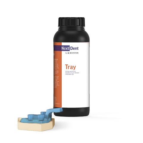 Materiale odontoiatrico in resina - Tray - 3D Systems - per portaimpronte / per stampa 3D / biocompatibile