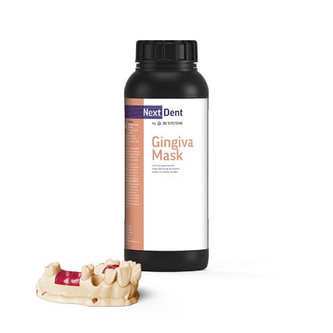 Materiale odontoiatrico per stampa 3D - Gingiva Mask - 3D Systems - gengivale