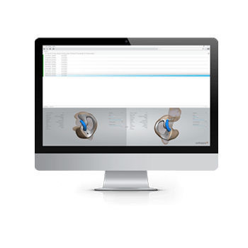 Software odontoiatrico - 3shape - di controllo qualità / CAD / di progettazione di audioprotesi