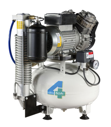 Compressore per odontoiatria - MIR70 - 4TEK SRL   - medico / a pistone / 1 postazione
