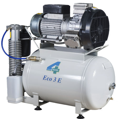 Compressore per odontoiatria - ECO3 - 4TEK SRL   - medico / a pistone / 3 postazioni