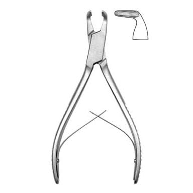 Pinza dentale - 300A - A. Titan Instruments - per taglio osseo / di Blumenthal / sgorbia