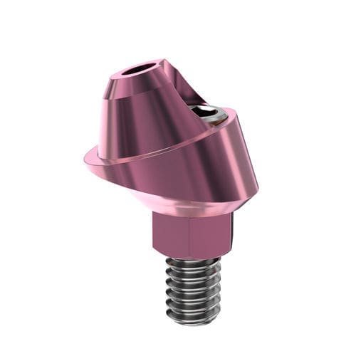 Pilastro dentale per impianto in titanio - P24 - A.B. Dental Devices - conico / interno / dritto