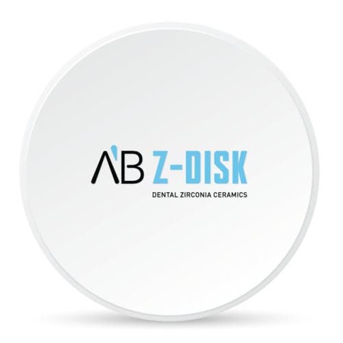 Materiale odontoiatrico in zircone - Z-Disk - A.B. Dental Devices - per ponti dentali / per corone dentali / per inlay