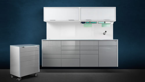 Armadio per clinica odontoiatrica - SOUL - ARIES MEDICAL Srl - contenitore / per strumenti odontoiatrici / per ambulatorio