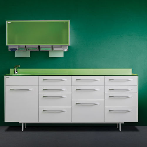 Set di mobili per clinica odontoiatrica - SWING - ARIES MEDICAL Srl - contenitore / per strumenti / per ambulatorio