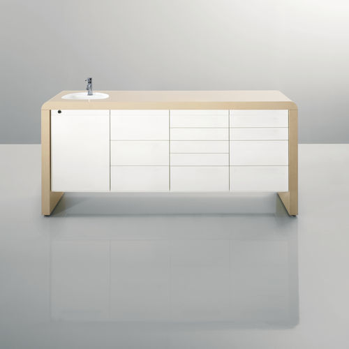 Set di mobili di supporto - TREND - ARIES MEDICAL Srl - per uso generale / per clinica odontoiatrica / con lavandino