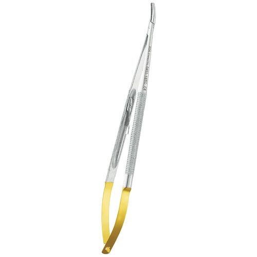 Porta-aghi per chirurgia - 0451-18TC - ASA Dental - di Barraquer / in carburo di tungsteno