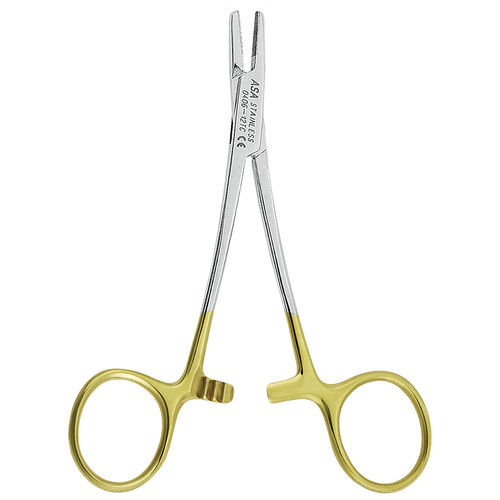 Porta-aghi per chirurgia - 0406-12TC - ASA Dental - in carburo di tungsteno