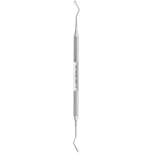 Curetta parodontale - 1809-5 - ASA Dental - per chirurgia / di Goldman-Fox / curva