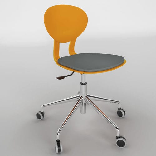 Sedia da ufficio per sala d'attesa - ASTRA MOBILI METALLICI   - da laboratorio / per adulti / ergonomica