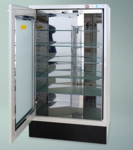 Armadio con sportello - UV - ASTRA MOBILI METALLICI   - sterile / fisso / in metallo